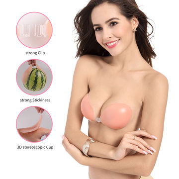 Buy Wholesale China Women's Strapless Invisible Silicone Nude
