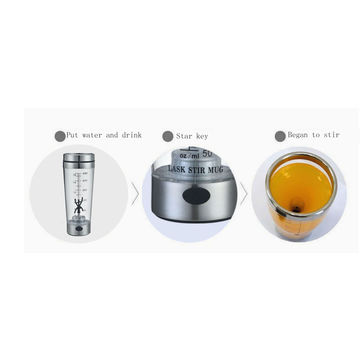 Electric Mixing Cup Automatic Mixing Cup With Magnetic Stirrer Mixer Lazy  Rotating Water Cup Kitchen Coffee Cups Portable Mugs