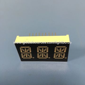 China 14-segment LED Display, Triple Digit, 0.54-inch, Common Cathode ...