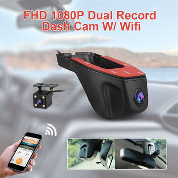 Buy Wholesale China Fhd1080p Car Dash Cam No Screen Wifi Hidden 170 Degree  Car Dvr Black Box Video Recorder Camera & Car Dash Cam Dvr Camera at USD  31.8