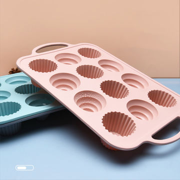 12-Type Set Silicone Muffin Cup Home Baked Doughnut Pudding Jelly Mold -  China Jelly Mold and Kitchenware price