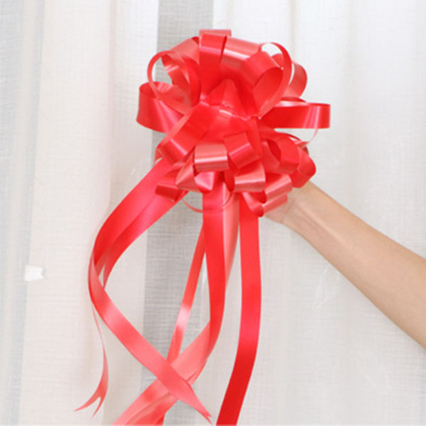 Details about   10PCS 12MMMultipattern Wrap Color Pull Bow Flower Wedding Birth Decor Party G0B0 