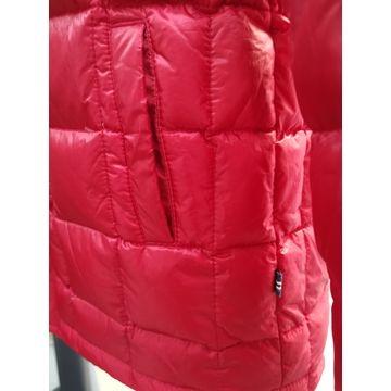 Chaquetas de plumas para niños, concha: 100% poliéster; relleno: 80% plumón de pato blanco, 20% pluma; cremallera de plástico en la parte delantera