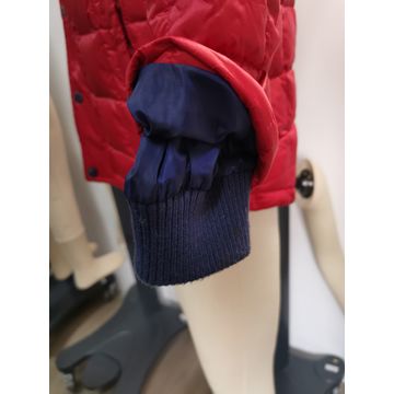 Chaquetas de plumas para niños, concha: 100% poliéster; relleno: 80% plumón de pato blanco, 20% pluma; cremallera de plástico en la parte delantera