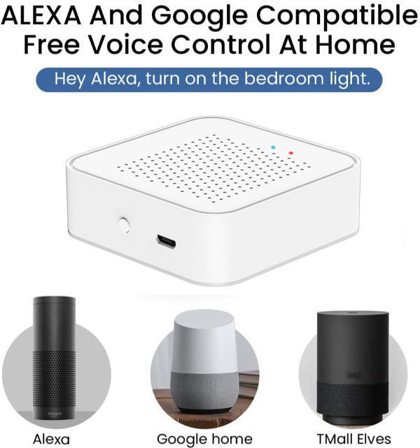 China 2021 Best Tuya Zigbee Homekit Hub,Work with Alexa and Google Home