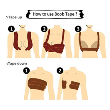 Boob Tape Breathable Breast Lift Tape
