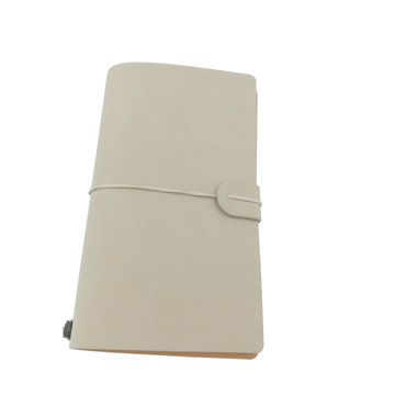 Journal de Voyage, Carnet en Cuir, Journaux Vintage Rechargeables pour Écrire pour Hommes et Femmes