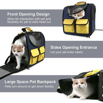 EVA Cat Carrier Bag Transport Cat Portable Pet Carrier Bag Carrying for Cats  Pet Travel Bag Shoulder Dog Bags for Puppies - China Pet Carrier and Pet  Supply price