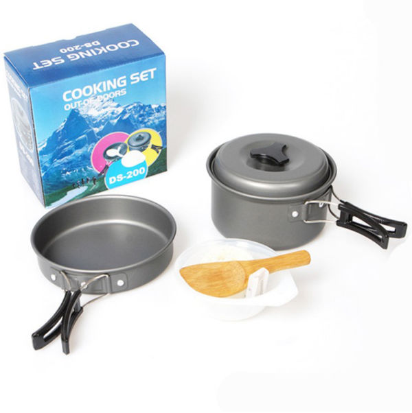 hiking cooking set