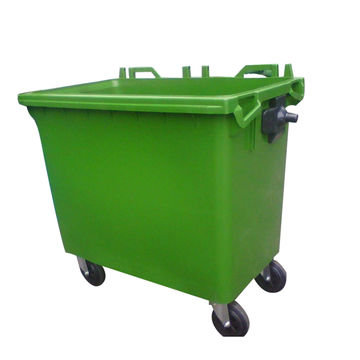 China OEM/ODM Factory 1100L Plastic Trash Can Recycle Outdoor Waste ...