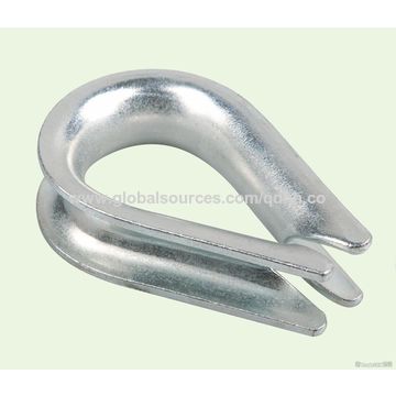 China BS464 Wire Rope Thimbles with Hot-dipped Galvanized Surface ...