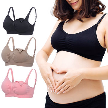 Buy Wholesale China Women's Seamless Nursing Support Maternity Bra  Pregnancy Breastfeeding Sleep & Maternity Bra at USD 1.95