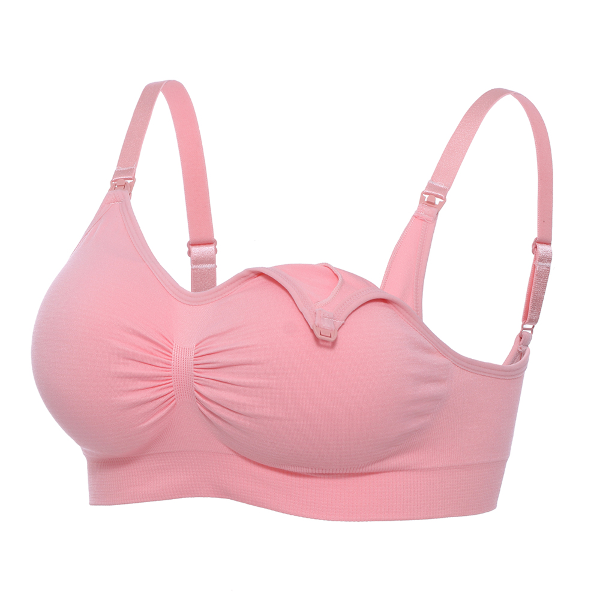 Women's Seamless Nursing Support Maternity Bra Pregnancy Breastfeeding ...