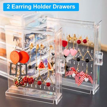 Buy Wholesale China Acrylic Jewelry Organizer Box With 4 Velvet Drawers, &  Acrylic Jewelry Organizer Box at USD 7.8