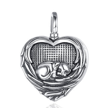 Pandora Sterling Silver Red Heart Necklace and Heart Earring Gift Set |  CoolSprings Galleria