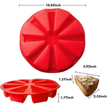 silicone cake mold pan pizza tray