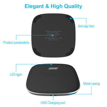 China Jianhan 15W Fast Charger,Ultra-thin qi Wireless Charger Portable ...