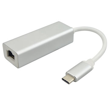 Hub USB-C Vers 3 ports USB & Adaptateur Ethernet - Blanc