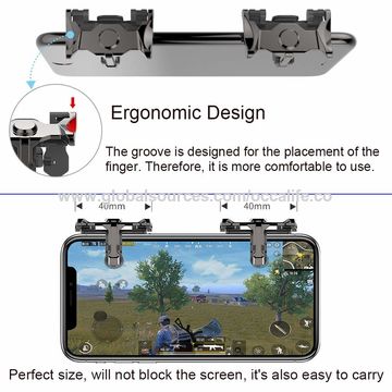 China Portable L1 R1 Gaming Trigger Smart Phone Game Shooter Controller ...