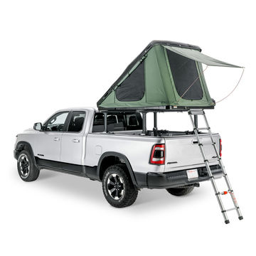 Tiendas de techo triangulares para coche, suministros para exteriores, tienda automática impermeable para dos personas