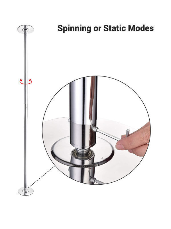 China New Stripper Dancing Pole Kit Home Dance Pole Base Adjust Height