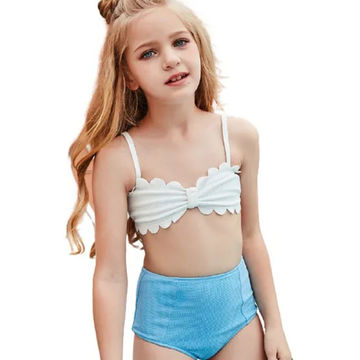100% Cotton Sexy Swimsuit Young Girls School Bikini Swimsuit - Buy China  Wholesale Swimwear $3.8