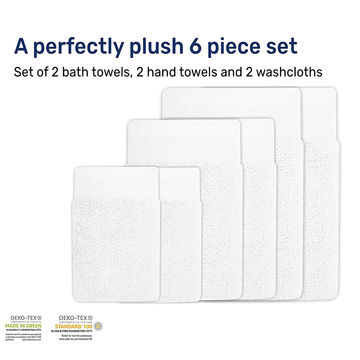 Buy Wholesale China Luxury 5 Star Hotel 100% Cotton White Bath Towels Sets  & Hotel Bath Towels at USD 0.413