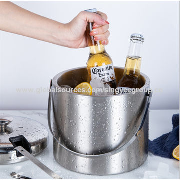 Buy Wholesale China Stainless Steel Double-layer Insulated Ice