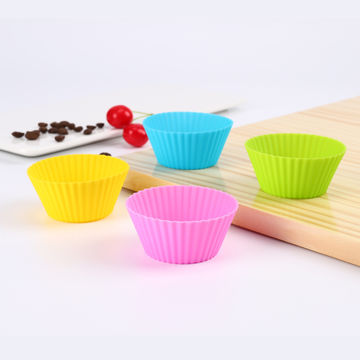 18 Pack Silicone Cupcake Baking Cups Reusable Food-Grade BPA Free Non-Stick  Muffin Liners Molds Sets, 4 Shapes Round Rectangle