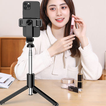 Wholesale like mirror mini selfie stick handheld monopod for Iphone &  Android Cellphone