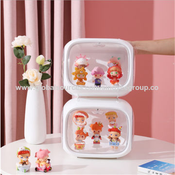 Blind Box Display Stand Doll Storage Box Plush Fully Transparent Decorative  Model Hand Cabinet Display Box Organizer Box