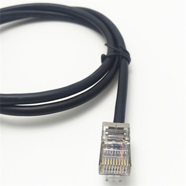 PAR C8200 RJ50 RJ45 10P10C to DB9 serial port adapter cable for EverServ POS  