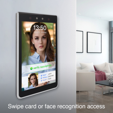 China Biometric Face Recognition Terminal Access Control for Turnstile ...
