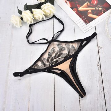 Buy China Wholesale Good Quality Sexy Net Mature Women Panties Open Thongs  Night Underwear & Panties $2.3
