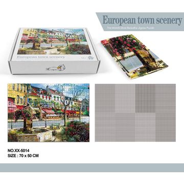 China High quality custom puzzle factory price 1000 piece cardboard ...