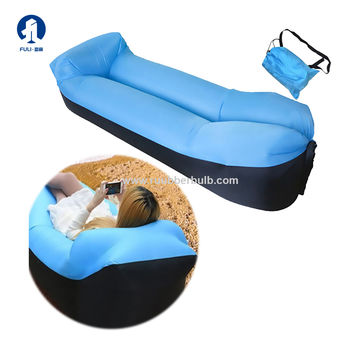  Laybag - Sofá hinchable con almohada hinchable al aire libre -  Sofá de viaje al aire libre - Sofá de viaje Lazy - Sofá hinchable de aire  rápido para playa 