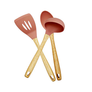 Silicone Slotted Turner Kitchen Cooking Tools Non-Stick Cooking Spatula  Pancakes Frying Pan Shovel Silicone Cooking Utensils