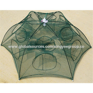 Automatic Folding Umbrella Multi-standard Mesh Cage Shrimp Crab Umbrella  Cage Eel Loach Fish Cage $0.5 - Wholesale China Umbrella Net Automatic  Folding Cage at Factory Prices from Fujian Singyee Group Co. Ltd