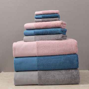 Buy Wholesale China Luxury 100% Cotton Plain White Hotel Spa Face Hand Wash  Towel Bulk & Face Towels at USD 0.413