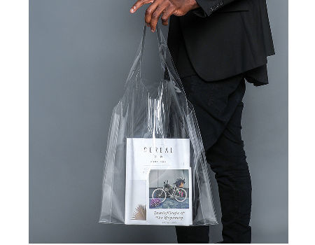 clear pvc shoulder bag