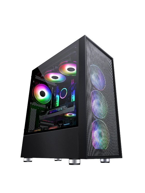 China SAMA 3706 ATX gaming pc case oem computer box mid tower high ...