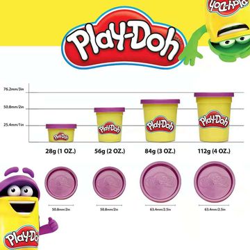  Play-Doh Bulk Mixed Colors 32-Pack of Non-Toxic