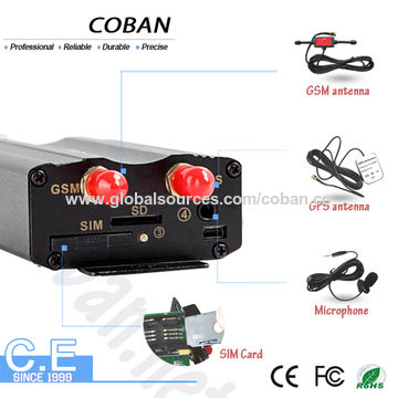 China Most Popular Vehicle GPS Tracking Unit Coban TK103A On Global ...