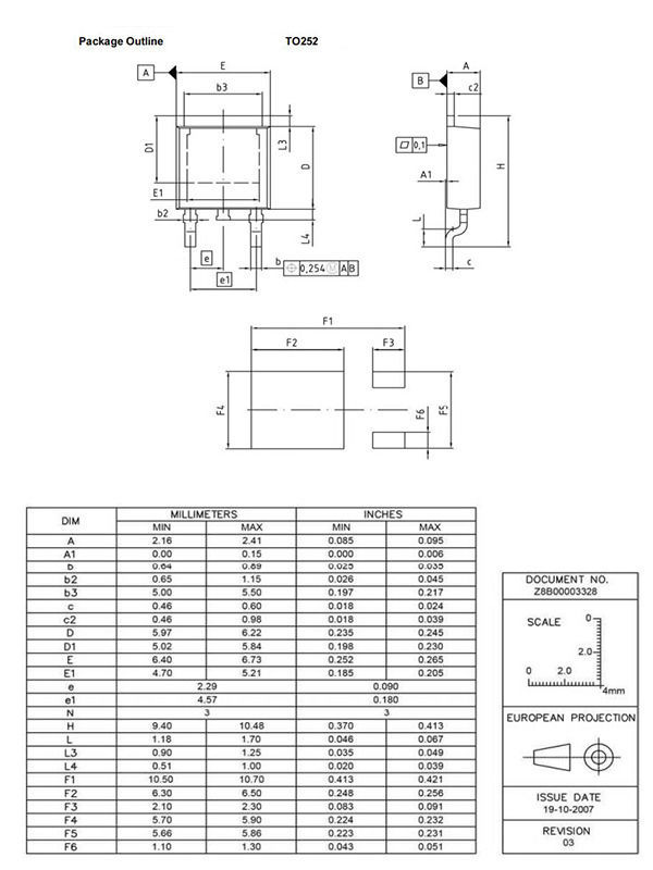 50 PCS AP40N03GH TO-252 40N03GH 40N03 N-CHANNEL ENHANCEMENT MODE POWER ...