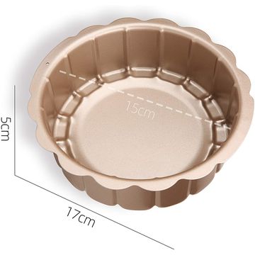 Silicone Springform Pan With Glass Base Cheesecake Mold Tool