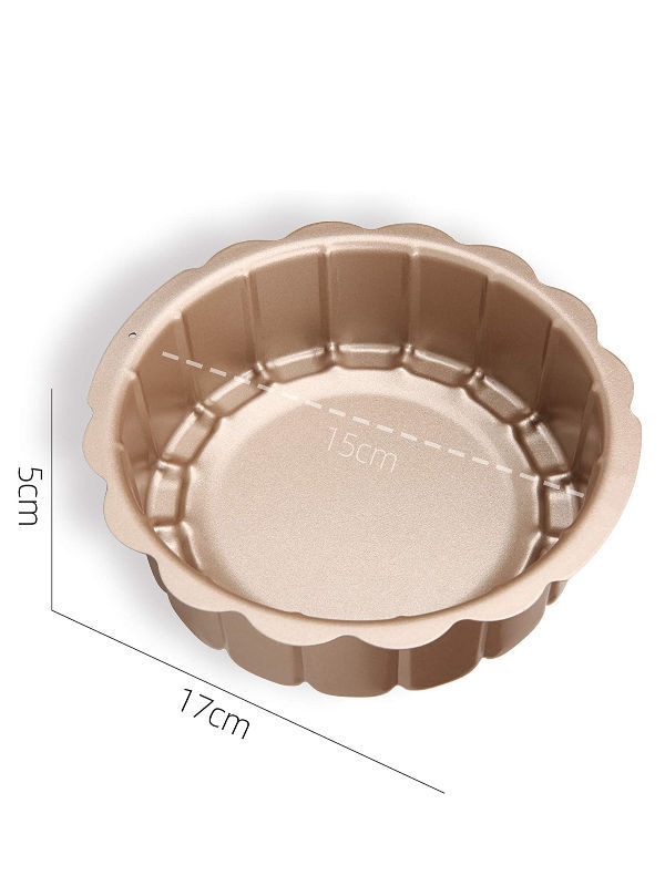 Carbon Steel Edible Bowl Maker Mini Cake Mold/Pan Non-Stick