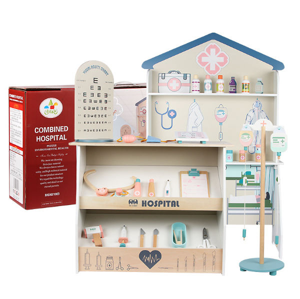 wooden doctors set lidl