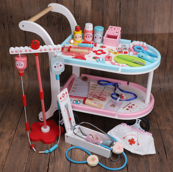 Toy best sale doctor cart