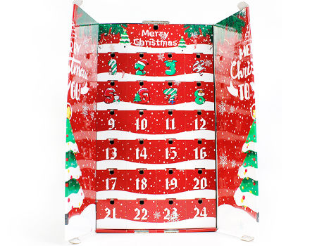 Source Factory Wholesale Christmas Luxury Advent Calendar Packaging Box  Cosmetic Advent Calendar With Drawers Box on m.