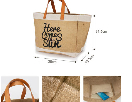 New Product Hessian Shopping Bag Jute Handbags for Ladies - China Bag and  Handbags price